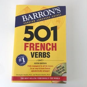 Barron’s 501 French Verbs Book